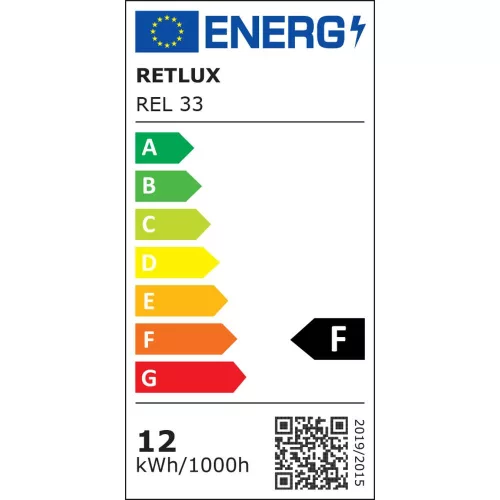 RETLUX REL 33 LED izzó (A60) (E27) (12W) (4db) (50005371)