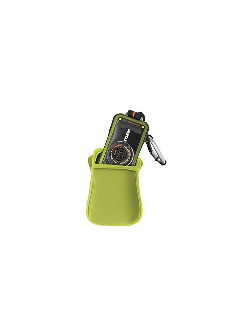 Pentax neoprén fényképezőgép tok - zöld színű