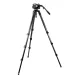 Manfrotto 504 fluid video head & 536 CF single leg tripod (536K,536K)