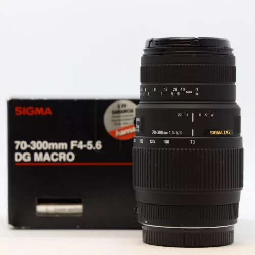 Sigma 70-300mm / 4-5.6 DG macro (for EOS)