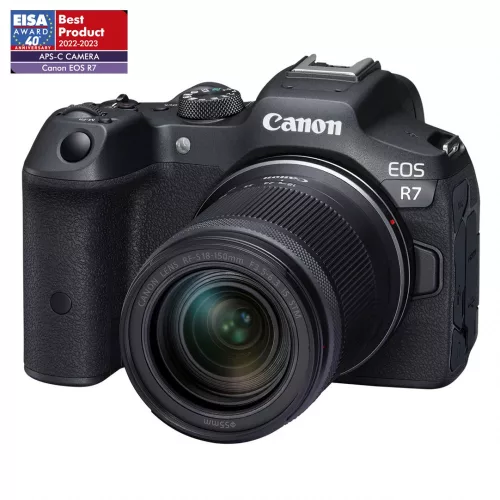 Canon EOS R7 + RF-S 18-150mm / 3.5-6.3 IS STM (-215.000.- Kuponkód:CB-215) (+128GB memóriakártya) (5137C010)