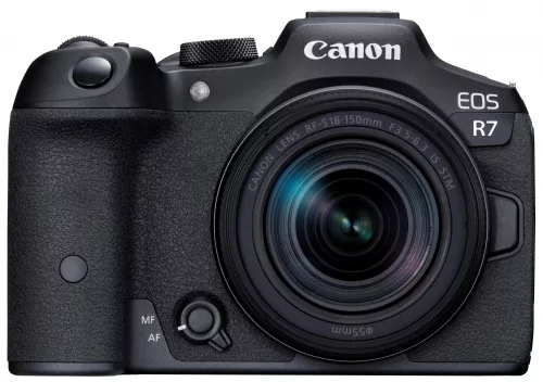 Canon EOS R7 + RF-S 18-150mm / 3.5-6.3 IS STM (-215.000.- Kuponkód:CB-215) (+128GB memóriakártya) (5137C010)