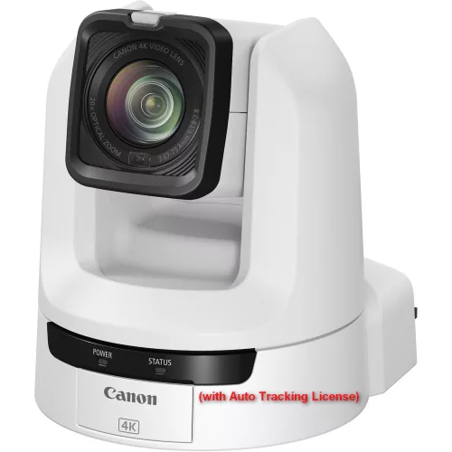 Canon CR-N300 PTZ camera (4K) (20x zoom) (titanium white) (with Auto Tracking License) (5157C021)