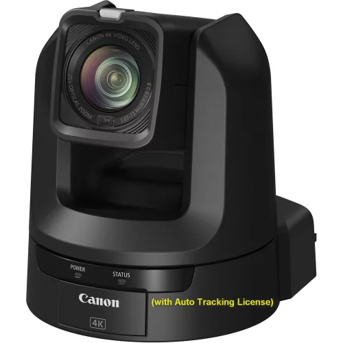 Canon CR-N300 PTZ camera (4K) (20x zoom) (satin black) (with Auto Tracking License) (5157C022)