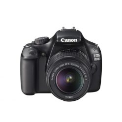   Canon EOS 1100D + EF-S 18-55mm/4.0-5.6 IS II  (4 colours) (black)