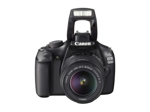 Canon EOS 1100D + EF-S 18-55mm/4.0-5.6 IS II  (4 colours) (black)