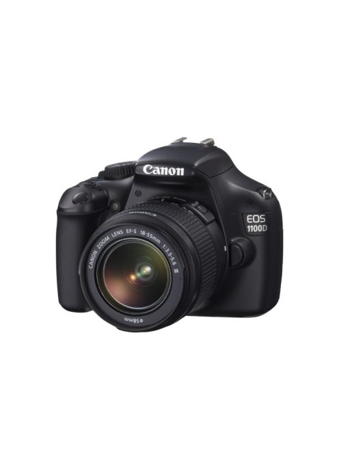 Canon EOS 1100D + EF-S 18-55mm / 3.5-5.6 III (fekete)
