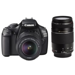   Canon EOS 1100D + EF-S 18-55mm/4.0-5.6 IS II  (4 colours) (black)