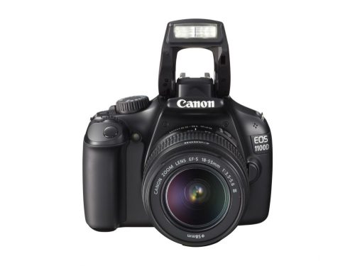 Canon EOS 1100D + EF-S 18-55mm/4.0-5.6 IS II  (4 colours) (black)