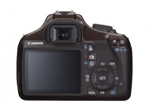 Canon EOS 1100D + EF-S 18-55mm/4.0-5.6 IS II (4 colours) (brown)