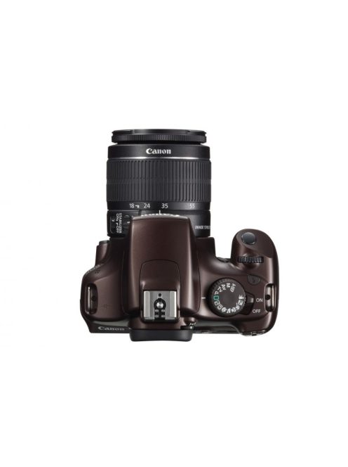 Canon EOS 1100D + EF-S 18-55mm / 3.5-5.6 IS II (4 színben) (barna)