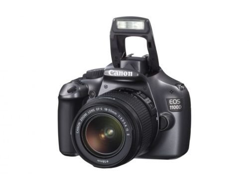 Canon EOS 1100D + EF-S 18-55mm/4.0-5.6 IS II (4 colours) (grey) 