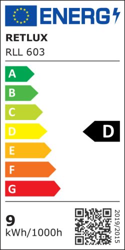 RETLUX RLL 603 LED izzó (A60) (E27) (9W) (52000082)