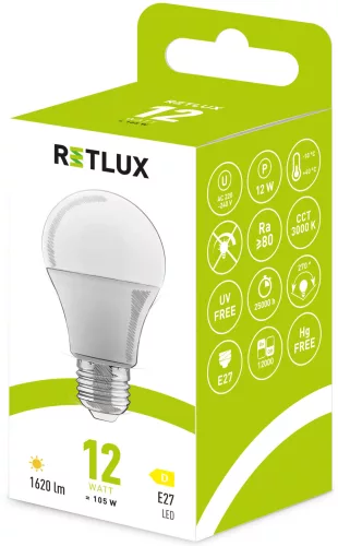 RETLUX RLL 606 LED izzó (A60) (E27) (12W) (52000083)