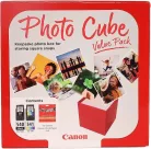 Canon PG-540 (black) + CL-541 (color) tintapatron (multipack) + PP-201 (5"x5") (40 lap) (5225B012)