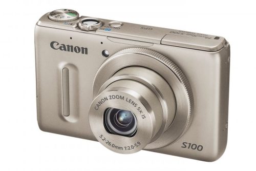 Canon PowerShot S100 (GPS) (2 színben) (ezüst)