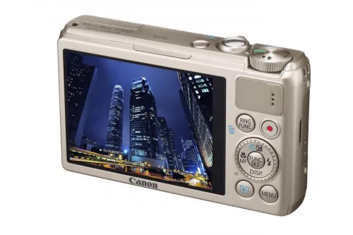 Canon PowerShot S100 (GPS) (2 színben) (ezüst)