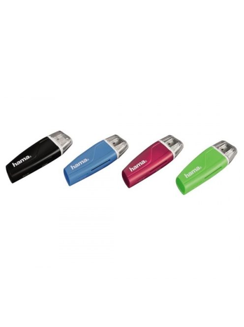 Hama USB 2.0 SD/microSD kártyaolvasó - fekete színű