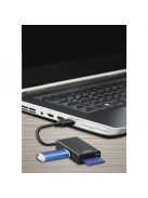 Hama USB TYPE-C KÁRTYAOLVASÓ (USB HUB, OTG ADAPTER)