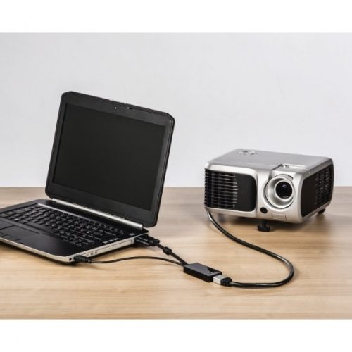 Hama VGA to HDMI adapter + USB (audió) (54547)