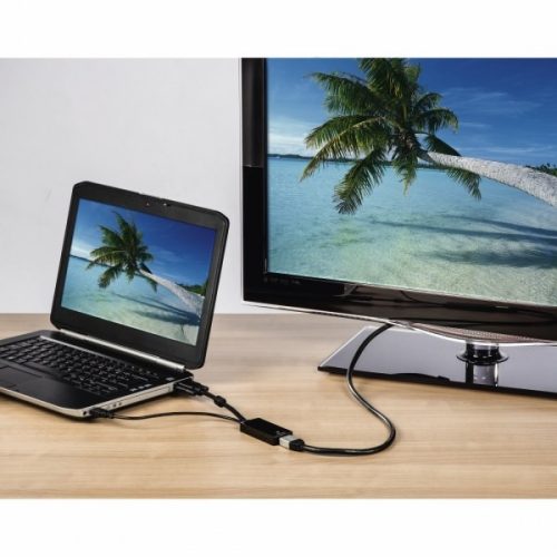 Hama VGA to HDMI adapter + USB (audió) (54547)