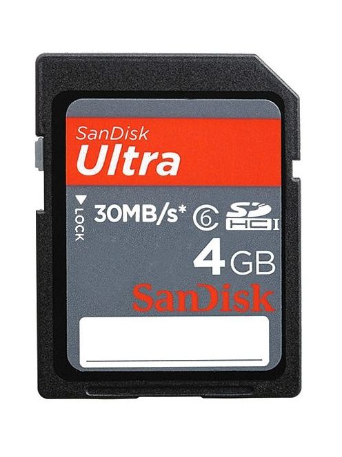 SanDisk SDHC 4GB ultra (class 6)