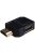 HDMI dugó/HDMI aljzat 270°-os adapter pipa