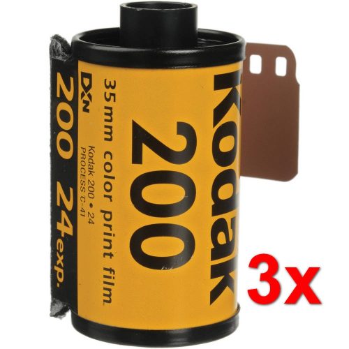 Kodak Gold színes negatív film (ISO 200) (#24) (3db)