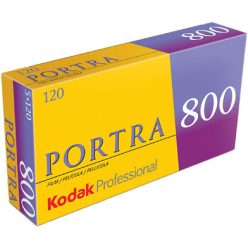   Kodak Portra professzionális színes negatív film (ISO 800) (120) (5db)