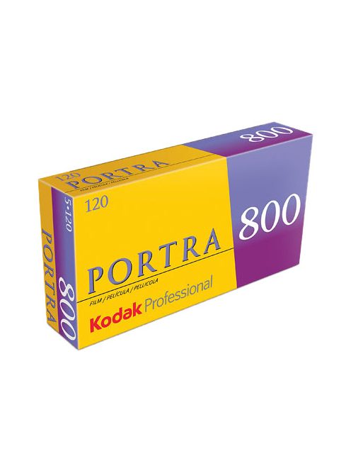 Kodak Portra professzionális színes negatív film (ISO 800) (120) (5db)