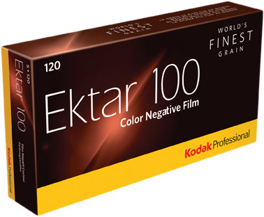 Kodak Ektar professzionális színes negatív film (ISO 100) (120) (5db) 