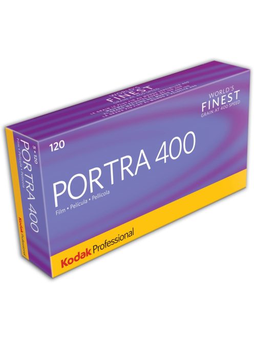 Kodak Portra professzionális színes negatív film (ISO 400) (120) (5db)