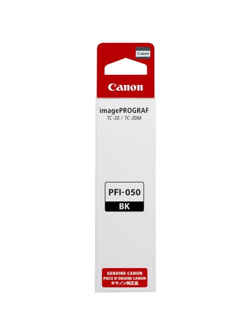 Canon PFI-050BK tintatartály (black) (70ml) (for imagePROGRAF TC-20/TC20M) (5698C001)