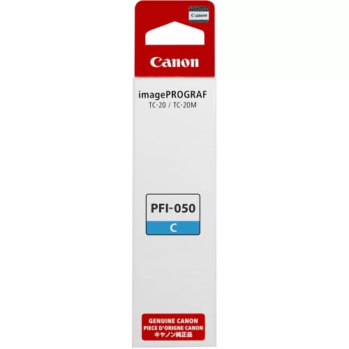 Canon PFI-050C tintatartály (cyan) (70ml) (for imagePROGRAF TC-20 + TC-21) (5699C001)