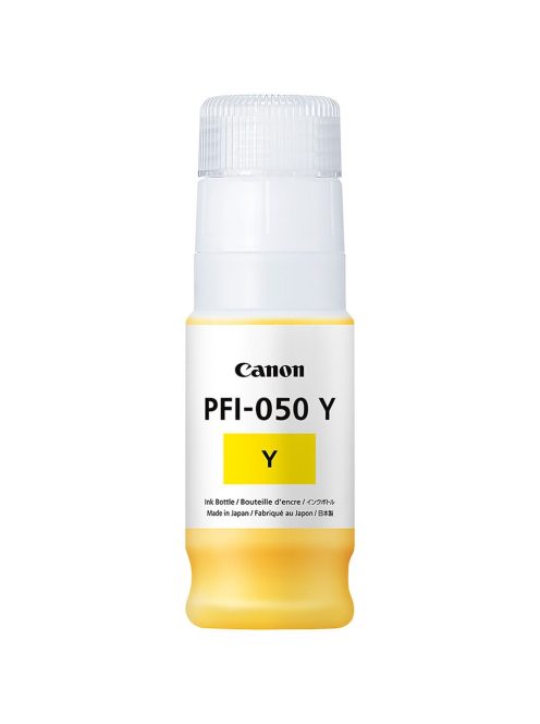 Canon PFI-050Y tintatartály (yellow) (70ml) (for imagePROGRAF TC-20/TC20M) (5701C001)