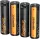 SmallRig 5768 Rechargeable Lithium Battery AA (2100mAh) with USB-C (4pcs)