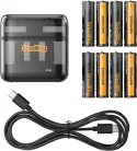 SmallRig 5772 Rechargeable Lithium Battery AA (2130mAh) Kit (8pcs)