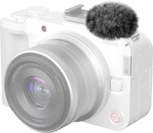 SmallRig 5786 Furry Windscreen for Canon R50 V Customised Version
