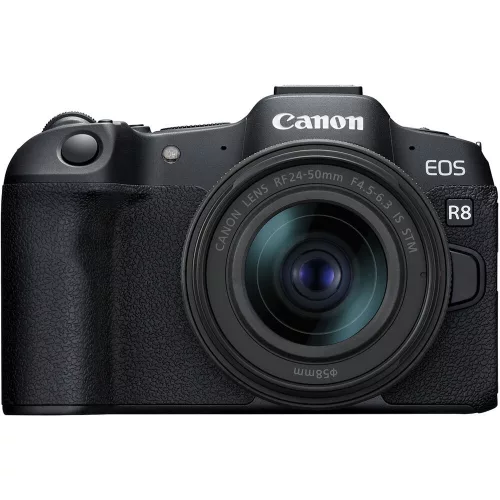 Canon EOS R8 + RF 24-50mm / 4.5-6.3 IS STM (-266.000.- Kuponkód:CB-266) (+128GB memóriakártya) (5803C013)