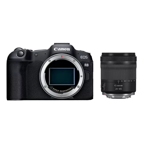 Canon EOS R8 + RF 24-105mm / 4-7.1 IS STM (+128GB SDXC kártya) (5803C095)