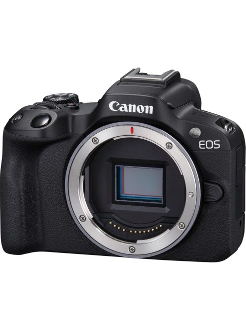 Canon EOS R50 váz (black) (20.000,- "CASHBACK") (+ Canon BP110 hátizsák + SanDisk Ultra SDHC™ 32GB memóriakártya)