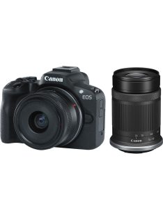   Canon EOS R50 + RF-S 18-45mm / 4.5-6.3 IS STM + RF-S 55-210mm / 5-7.1 IS STM (black) (5811C023)