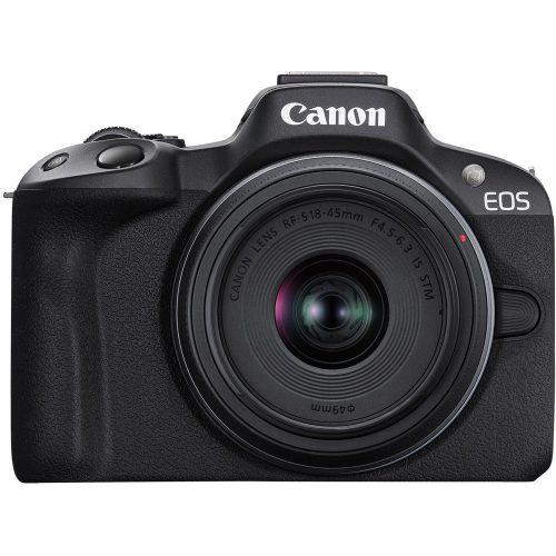Canon EOS R50 + RF-S 18-45mm / 4.5-6.3 IS STM - CREATOR KIT (black) (5811C035)