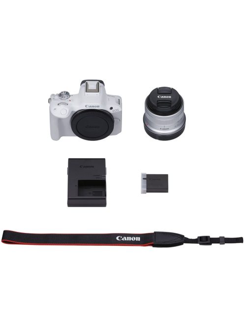 Canon EOS R50 + RF-S 18-45mm / 4.5-6.3 IS STM (white) (5812C013)