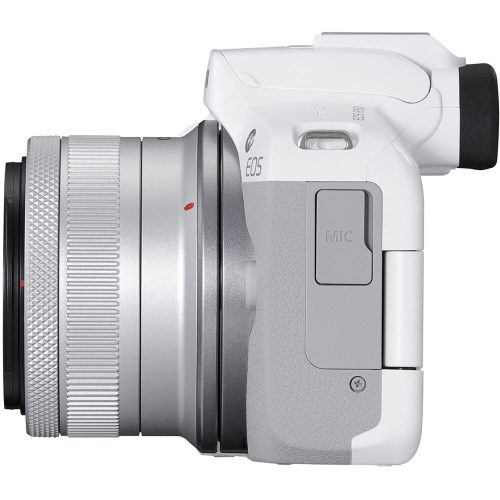 Canon EOS R50 + RF-S 18-45mm / 4.5-6.3 IS STM (+128GB memóriakártya) (white) (5812C013)