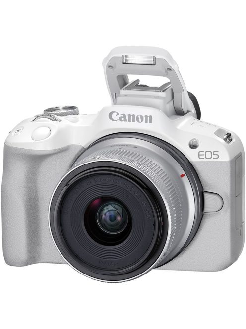 Canon EOS R50 + RF-S 18-45mm / 4.5-6.3 IS STM (white) (5812C013)