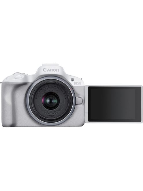 Canon EOS R50 + RF-S 18-45mm / 4.5-6.3 IS STM (white) (5812C013)