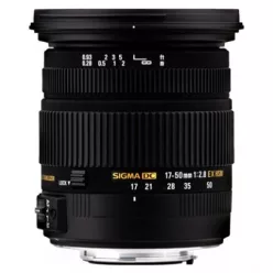 Sigma 17-50mm / 2.8 EX DC HSM - Pentax PA bajonettes