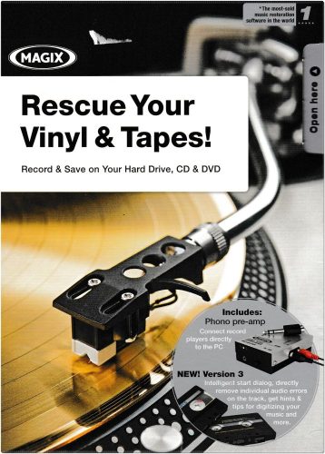 MAGIX Rescue Your Vinyl and Tapes!