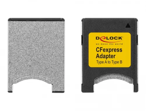 Delock CFexpress Type-A // Type-B típus adapter (61025)